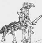 Hexapodal Alien